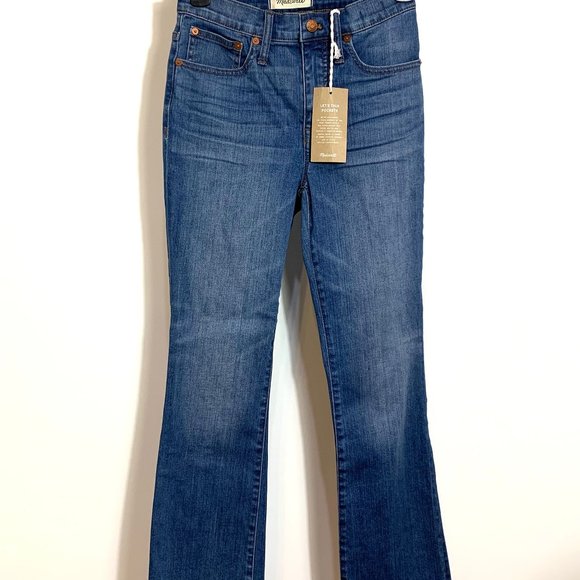 Madewell NWT Cali Demi Boot Back Seam Edition Jeans Size 25 - Picture 10 of 16